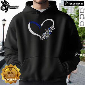 Cozy Dallas Cowboys NFL hoodie with 'Nice Butterflies in My Stomach' design, perfect for fans showcasing team spirit.