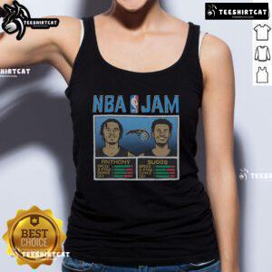 Stylish Nice NBA Jam tank top featuring Magic Anthony and Suggs, perfect for basketball fans and casual wear.