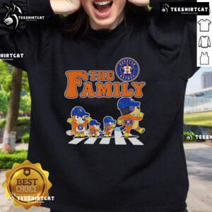 Nice The Family Bluey Houston Astros Abbey Road Sweatshirt for stylish fans, featuring vibrant colors and unique design.