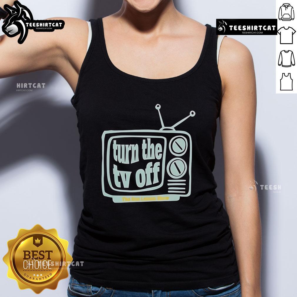 Nice Turn The TV Off Tank Top featuring a stylish design, perfect for casual wear and promoting a screen-free lifestyle.