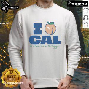 Official Cal Raleigh Vote For Big Dumper Sweatshirt showcasing bold graphics and vibrant colors, perfect for fans.