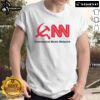 Official Communist News Network T-Shirt featuring bold graphics and vibrant colors for political statement apparel.