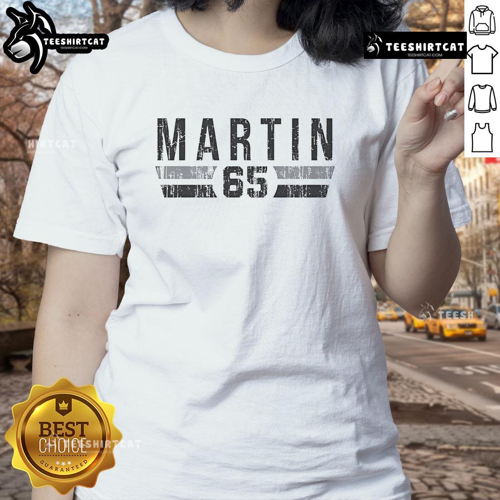 Alt Text: Vintage ladies tee featuring the 'Official Davis Martin 65 Chicago W Font' design in a stylish cut and color.