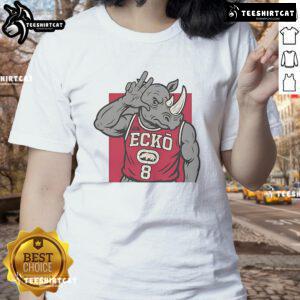 Official JDUB Rhino Ecko Ladies Tee featuring a stylish design, perfect for casual wear and fashion enthusiasts.