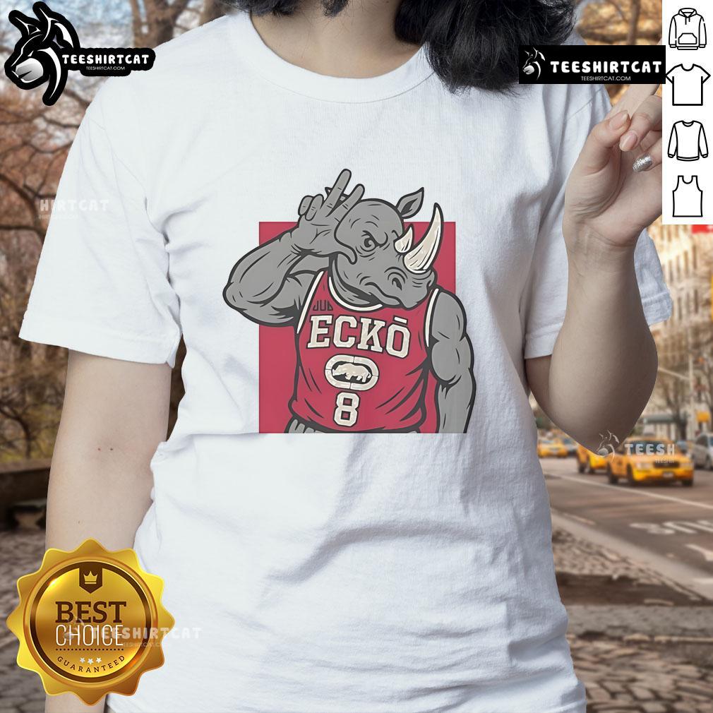 Official JDUB Rhino Ecko Ladies Tee featuring a stylish design, perfect for casual wear and fashion enthusiasts.