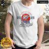 Alt Text: Official Oklahoma City Thunder Men's Basketball 2025 NBA Champs logo t-shirt featuring vibrant team colors and design.
