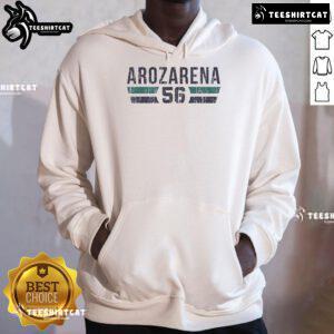 Alt Text: Vintage Seattle hoodie featuring Randy Arozarena's official design, perfect for baseball fans and stylish casual wear.