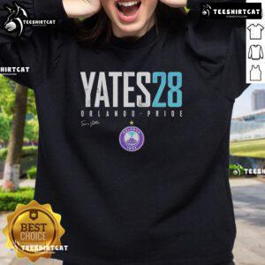 Official Summer Yates Orlando Pride Elite Sweatshirt featuring vibrant colors and a stylish design for summer events.