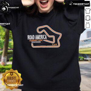 Official Sutherland Road America Elkhart Lake Wisconsin sweatshirt featuring a stylish design and vibrant colors.