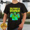Alt Text: Official This Planet Is Doomed Doctor Doom T-Shirt featuring a bold design of Doctor Doom with vibrant colors.