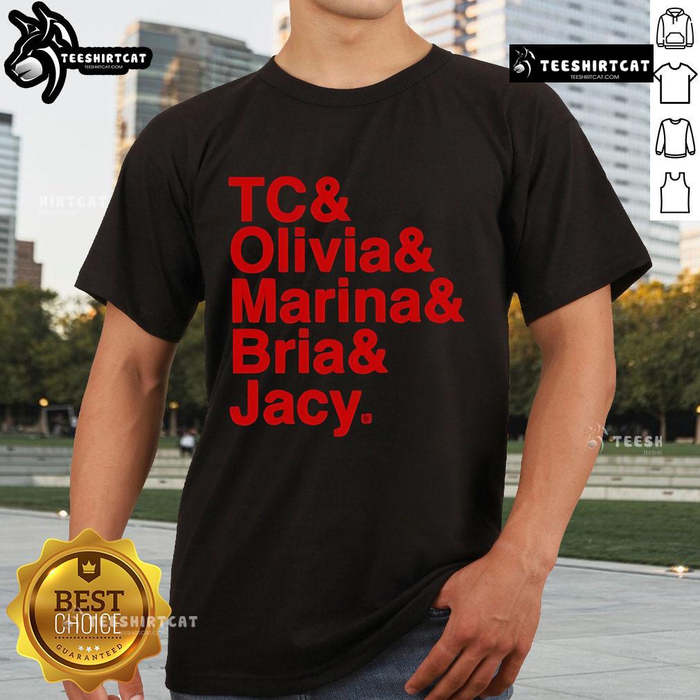 Alt Text: Original Connecticut WBB Ampersand Stars 2025 T-Shirt featuring bold design and vibrant colors for fans.