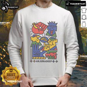 Premium Anjunadeep X Yay Abe sweatshirt featuring a stylish design and comfortable fit, perfect for music lovers.