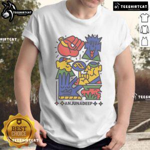 Premium Anjunadeep X Yay Abe T-Shirt featuring a stylish design and high-quality fabric, perfect for music lovers.