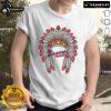 Premium Atlanta Braves Native American Logo T-Shirt featuring vibrant team colors and a stylish design for fans.