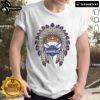 Premium Charlotte Hornets Native American Logo T-Shirt featuring vibrant colors and unique design for fans and collectors.
