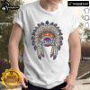 Premium Cleveland Cavaliers Native American logo t-shirt featuring a vibrant design, perfect for fans and collectors.