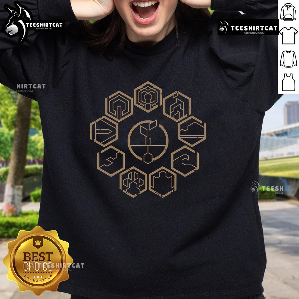Premium GAIA Horizon Sweatshirt in soft fabric, showcasing a stylish design perfect for casual wear and comfort.
