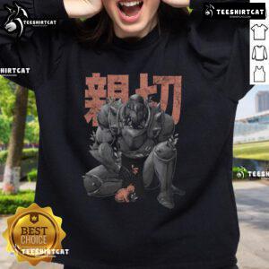 Premium Kind Alchemist Knight Sweatshirt featuring a stylish design perfect for fantasy and gaming enthusiasts.
