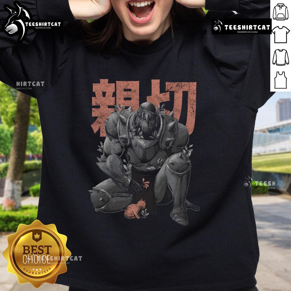 Premium Kind Alchemist Knight Sweatshirt featuring a stylish design perfect for fantasy and gaming enthusiasts.