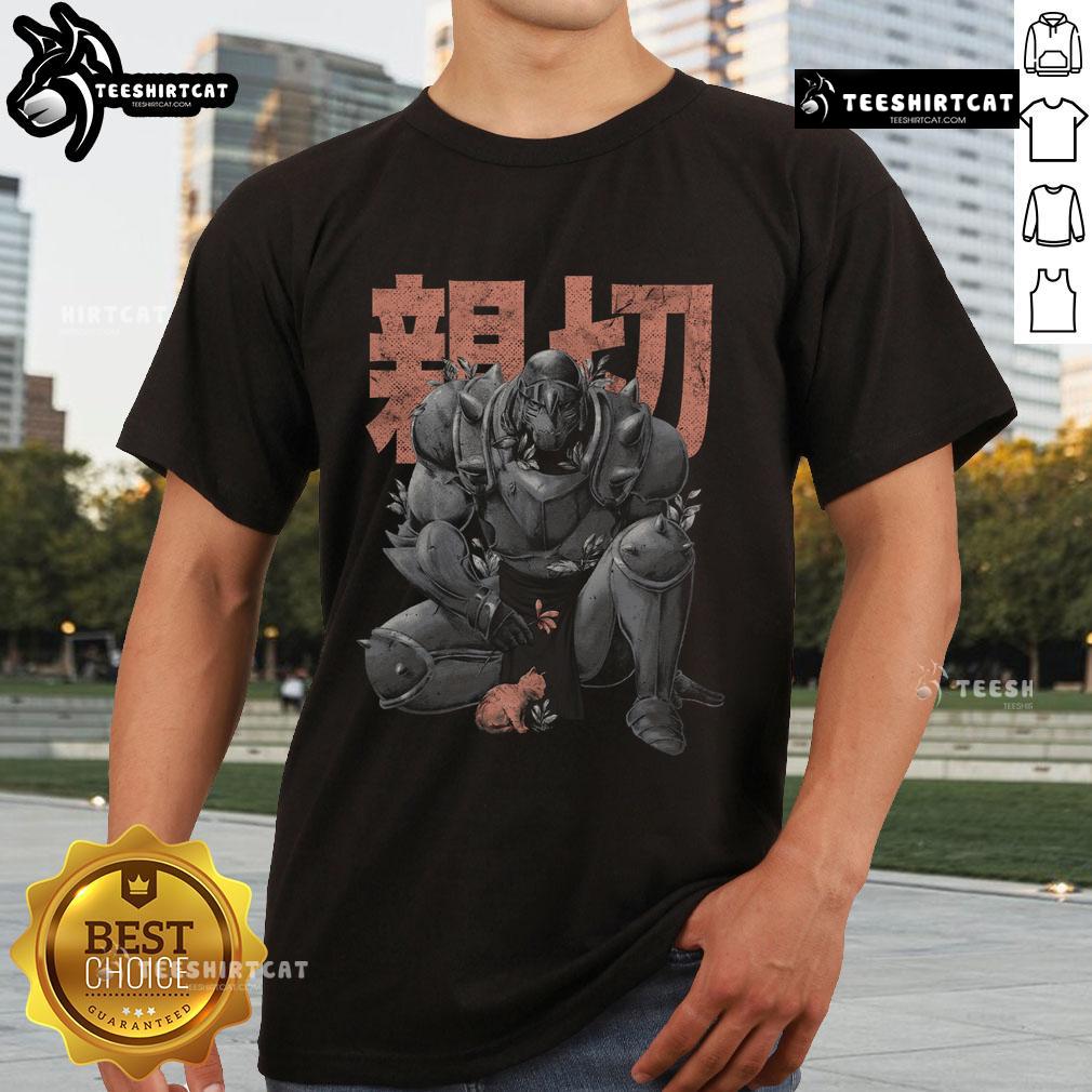 Premium Kind Alchemist Knight T-Shirt featuring a unique alchemist design and comfortable fit for casual wear.