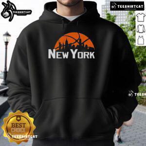 Premium New York Cityscape Skyline Hoodie featuring a stunning urban skyline design for fashion lovers.