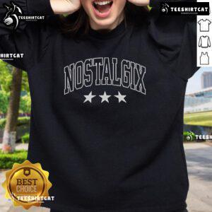 Premium Nostalgix Star Sweatshirt in cozy fabric, featuring a stylish star design, perfect for casual outings and comfort.