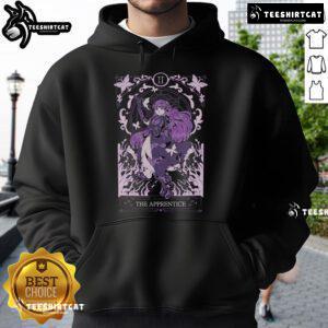 Alt Text: Cozy Pretty Fern hoodie from The Apprentice of Friedan: Beyond Journey's End, featuring a stylish fern design.