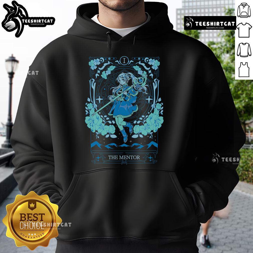 Alt Text: Cozy Pretty Freiren The Mentor hoodie from Freiren Beyond Journey's End, perfect for fans of the anime series.