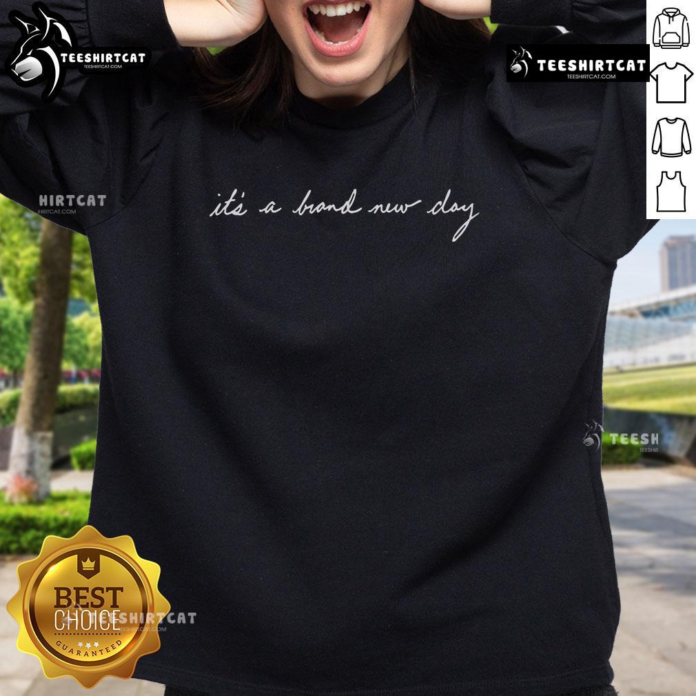 Pretty Joshua Radin It's A Brand New Day sweatshirt showcasing a stylish design perfect for casual wear.