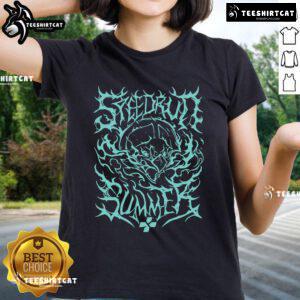 Top Games Done Quick Speedrun Summer Ladies Tee featuring vibrant graphics and a comfortable fit for gaming enthusiasts.