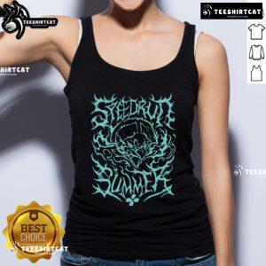 Summer tank top featuring 'Top Games Done Quick' design, perfect for speedrun fans and gamers at summer events.