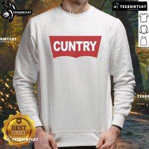 Funny country rodeo sweatshirt featuring a playful cowgirl and cowboy design for Western fashion enthusiasts.