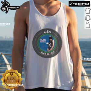 Good Global Citizen GCF 2024 Lisa tank top in vibrant colors, promoting sustainability and global awareness.
