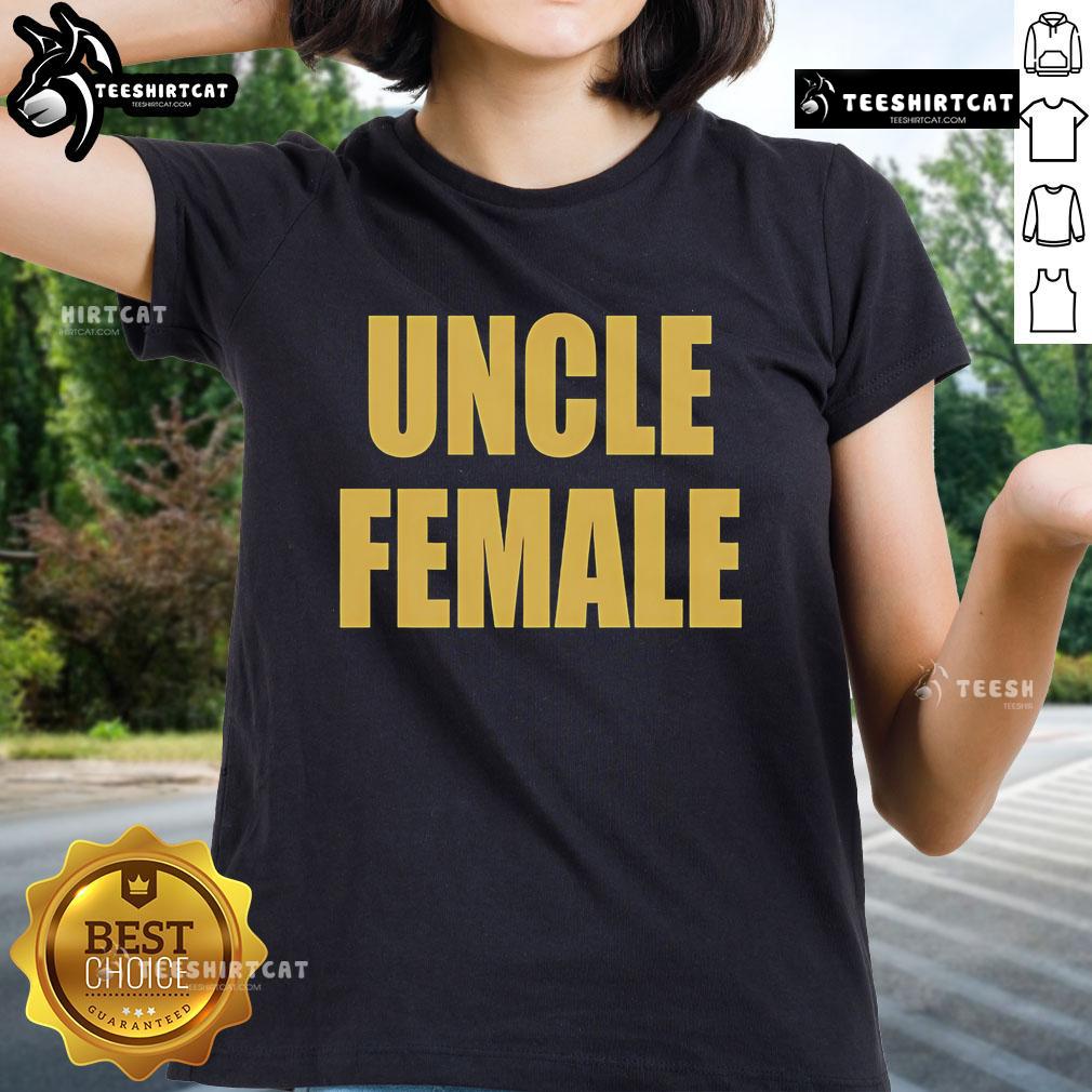 Good Uncle Female Ladies Tee featuring a stylish design perfect for casual wear and expressing individuality.