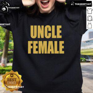 Good Uncle female sweatshirt in cozy fabric, featuring a stylish design perfect for casual wear and gifting.