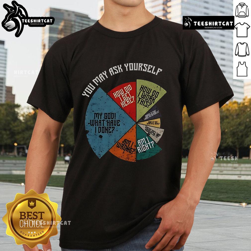 Vintage My God What Have I Done T-Shirt - a quirky design perfect for introspective moments and casual wear.