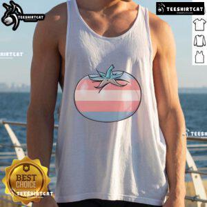 Hot Tomato Pride Tank Top featuring vibrant colors and a bold design, perfect for celebrating LGBTQ+ pride events.