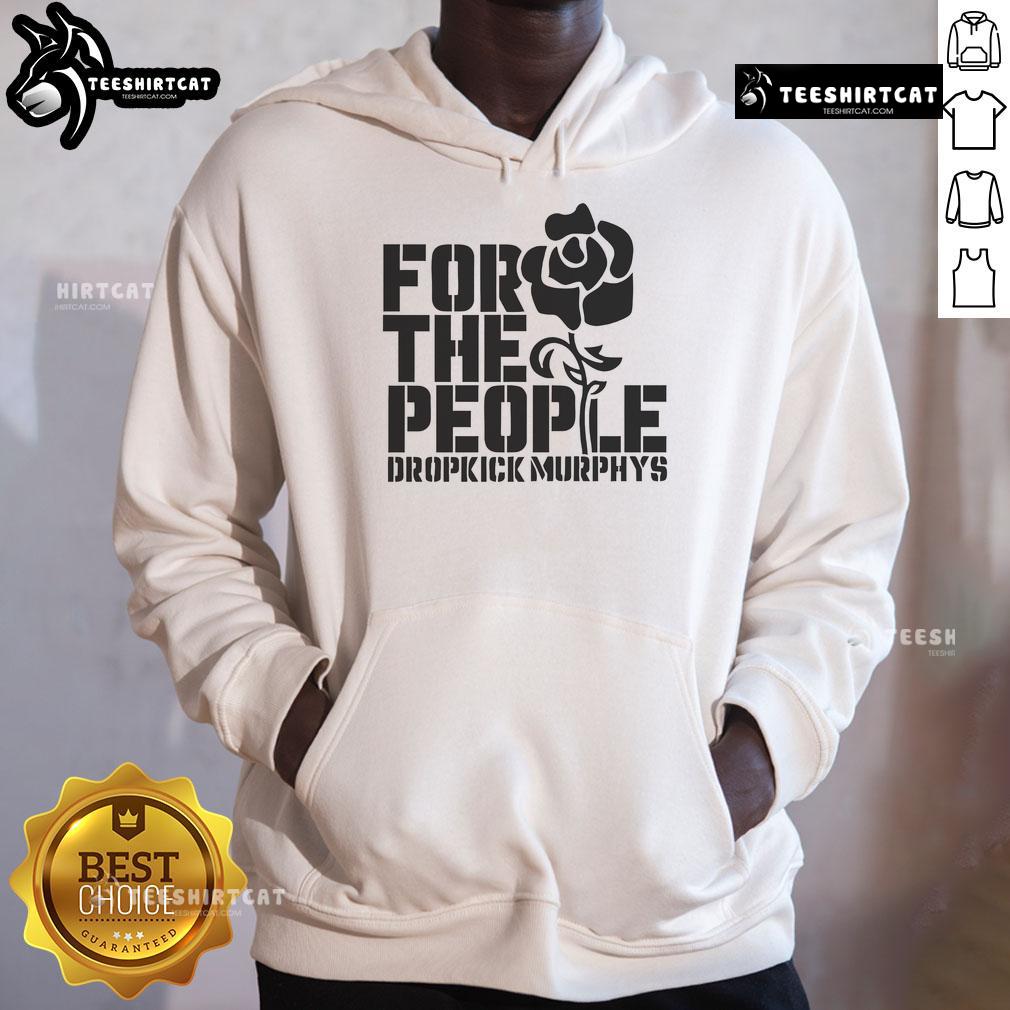 Alt Text: Nice For The People Dropkick Murphys hoodie featuring a stylish design, perfect for fans of the band.