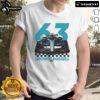 Alt Text: Nice George Russell Formula One F1 signature t-shirt featuring bold graphics and stylish design for racing fans.