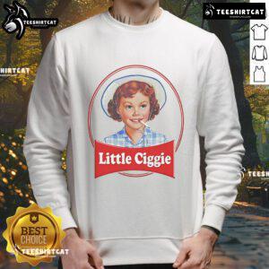 Cozy Nice Little Debbie Ciggie sweatshirt featuring a fun graphic design, perfect for casual wear and lounging.