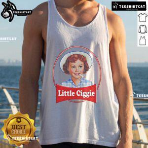 Nice Little Debbie Ciggie Tank Top featuring a bold graphic design, perfect for casual summer outfits and vintage style lovers.
