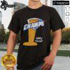 Nice OKC Thunder Champs 2024-2025 Season Trophy T-Shirt featuring vibrant team colors and championship logo design.