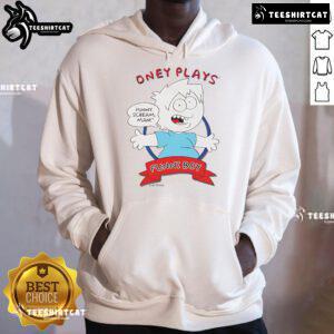 Alt Text: Nice Oney Plays Funni Boy Hoodie in vibrant colors, perfect for gamers and fans of quirky streetwear fashion.