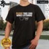 Nice Tenderfoot TV True Crime T-shirt with glasses design, perfect for fans of podcasts and true crime storytelling.