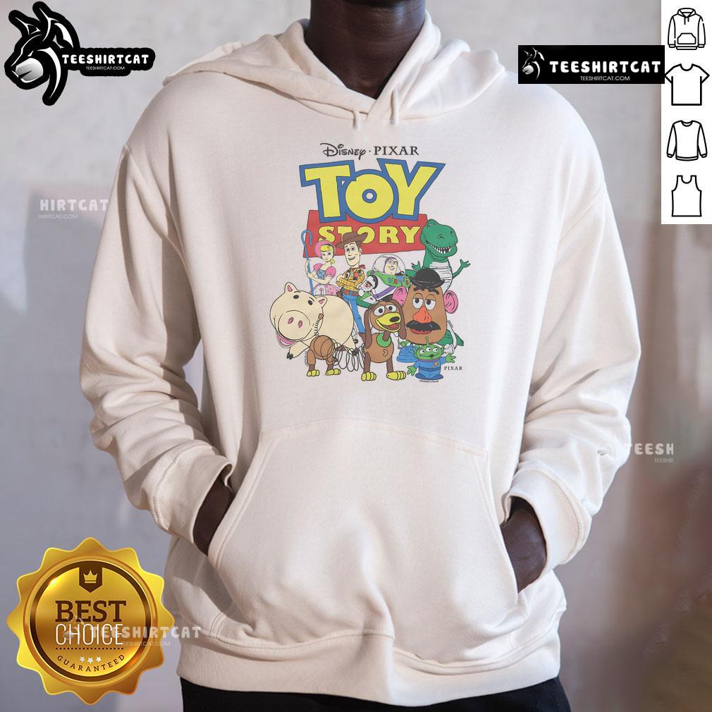 Cozy Nice Toy Story Characters Hoodie featuring beloved characters like Woody and Buzz Lightyear, perfect for fans.