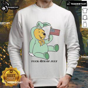 Nice Winnie Pooh sweatshirt for 4th of July 2025, featuring a fun design celebrating Independence Day.
