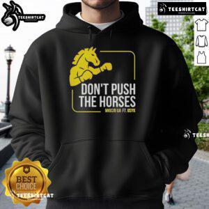 Official Don't Push The Horses Us Ft Usyk Hoodie featuring bold design and stylish fit for fans of boxing and streetwear.