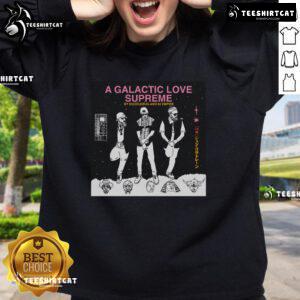 Official Doodlebug 80 Empire Galactic Love Supreme Sweatshirt in vibrant colors, showcasing a stylish design.