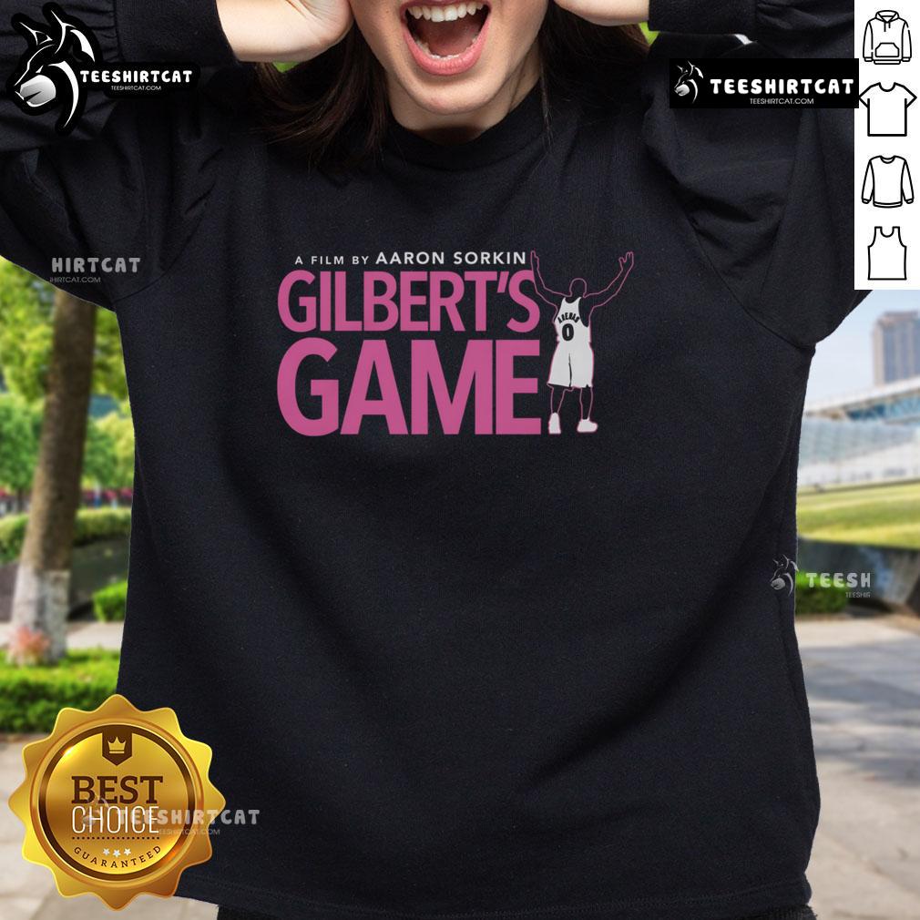 Official Gilbert's Game Sweatshirt featuring a stylish design, perfect for fans looking to showcase their team spirit.