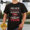 Alt Text: I May Live In Ohio But On Game Day My Heart And Soul Belongs To The Minnesota Twins T-Shirt design in vibrant colors.